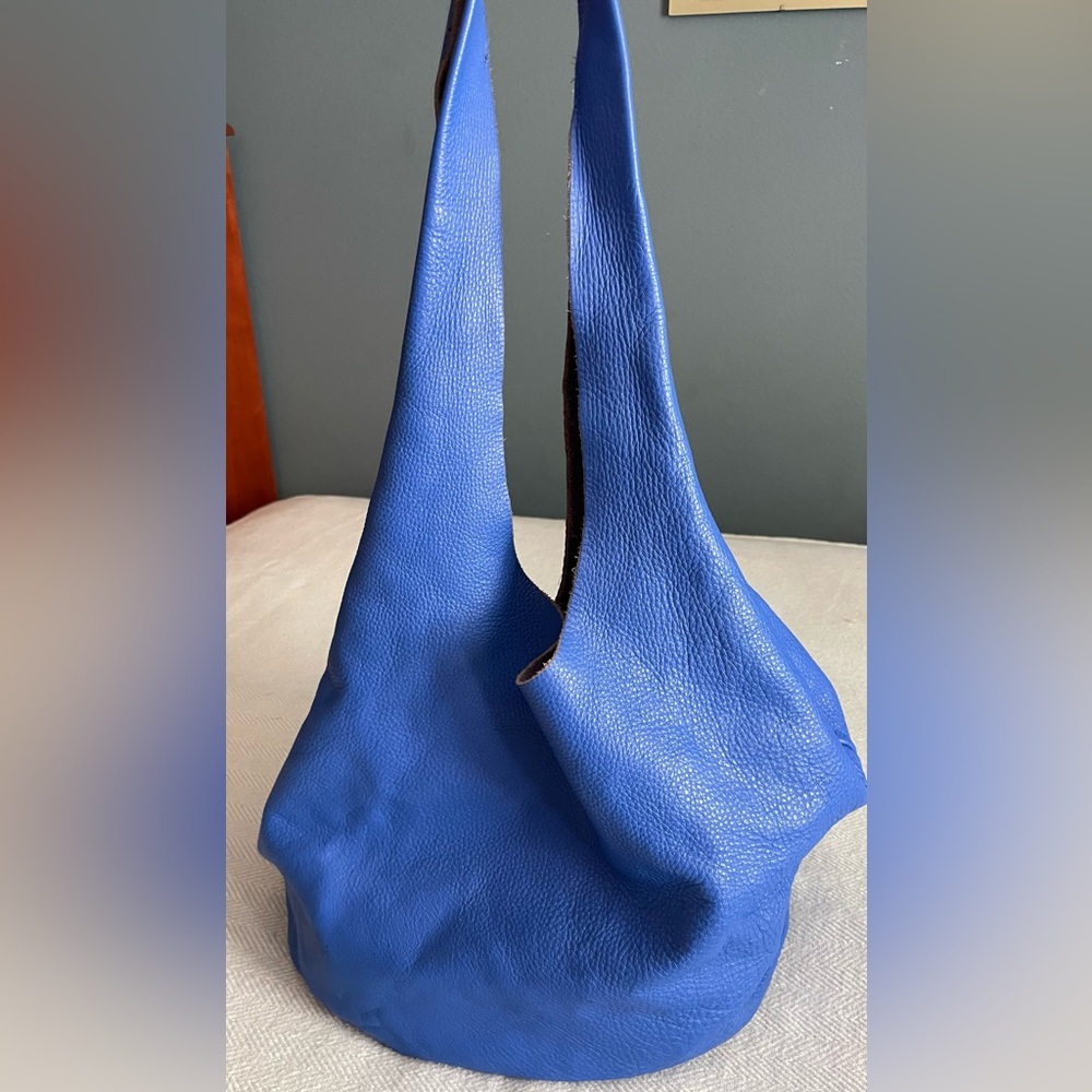 Vince Camuto Vibrant Blue Hobo Bag